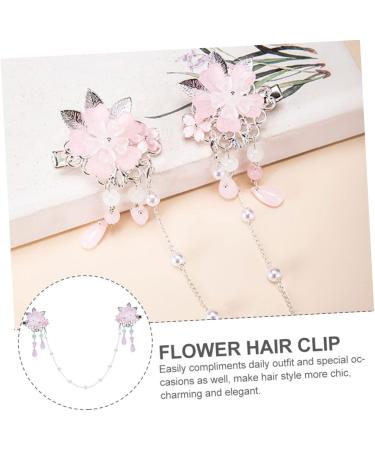 SKISUNO Children's Headgear Tassel Barrette Chinese Tassel Hair Clips Tassel Flower Hairpin Dangle Tassel Hair Clip Chinese Tassel Hairpin Tassel Flower Hair Clip Dangle Tassel Hairpin - Buy Online on GoSupps.com