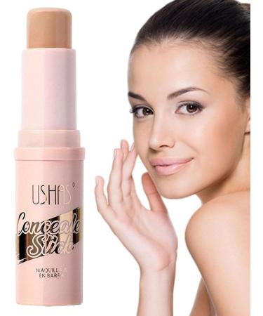 Waterproof Concealer Stick | Natural High-Gloss for Face - Long-Lasting Makeup Supplies for Birthdays Halloween Pochy 02 - Buy Online on GoSupps.com