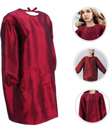 FOYTOKI Barber Shop Overalls Hair Stylist Work Apron Cosmetologist Work Clothes Hairdresser Apron Cosmetologist Work Apron Hair Stylist Work Clothes Hairdresser Work Clothes Salon Apron - Buy Online on GoSupps.com