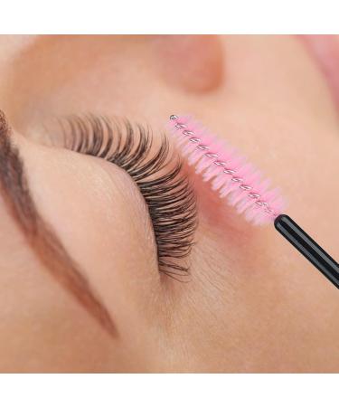 Buy G2plus 50 PC Disposable Eyelash Brush - Black and Pink Mascara Magic Sticks for Eyelash Extensions - International Shipping Available - Buy Online on GoSupps.com