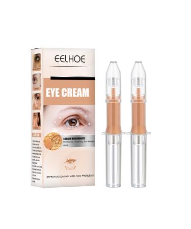 1 Min Eyes Beauty Serum Rapid Reduction Eye Serum Anti Wrinkle Eye Cream for Dark Circles Wrinkles Lift Firm Eye Skin (2PCS)