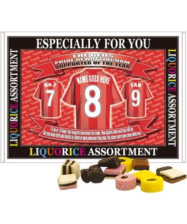 Notts Forest Personalised Football Shirt Gift Boxed Sweets - Buy Online on GoSupps.com