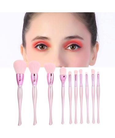Verdant Touch 10 Pcs Professional Makeup Brush Set Foundation Concealer Powder Blush Eyeshadow Brush Set for Daily Makeup - Buy Online on GoSupps.com