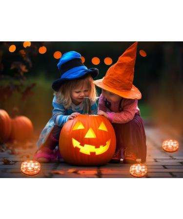 Hitopin 4 Pieces Submersible LED Lights Waterproof Underwater Submersible Led Lights with Remote Control Waterproof Underwater Lights Pond Lights for Decorate Party Wedding Halloween Christmas - Buy Online on GoSupps.com