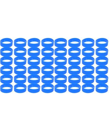 Ciieeo 48 pieces silicone straps black sublimation paper holder ring sublimation accessories silicone cup shell for sublimation for sublimation cups blue x2st 2.5x7x7cmx2pcs