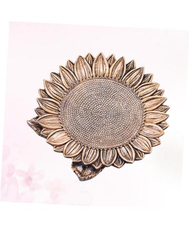 Zerodeko Plant Decor Jewelry Tray Snack Fruit Trays Jewelery Dessert Tray Dried Fruit Plate Round Jewelry Box 18*18 cm As Shown - Buy Online on GoSupps.com