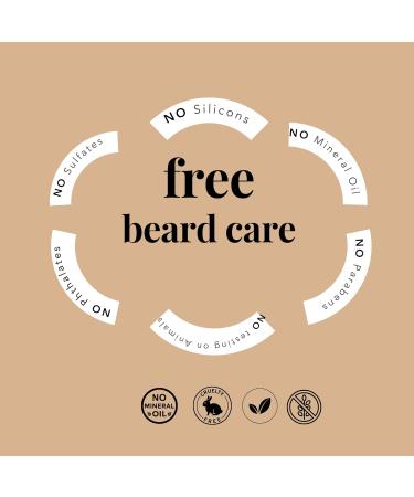 Unscented Beard Conditioner - 8 fl. oz. | Sulfate-Free Biotin & Blackseed Oil | Natural Gentle Cleanse - Buy Online on GoSupps.com