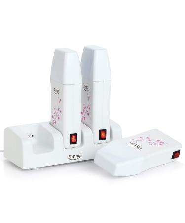 Starpil Ergonomic Triple 3-Pack Roll-On Heater Wax Cartridges