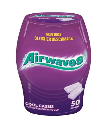 12 cans Wrigley s Airwaves Cool Cassis 50s Original - Buy Online on GoSupps.com