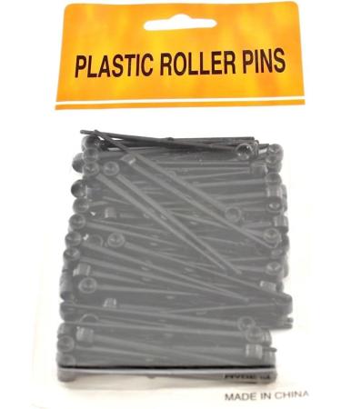 Zac's Alter Ego 80 Pieces Black Plastic Roller Pins - Buy Online on GoSupps.com