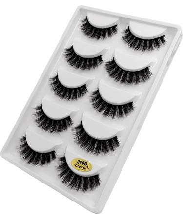 UAMOU Lashes 10/20/50/100 Boxes Mink Eyelashes 5 Pairs Natural False Eyelashes Thick Fluffy Faux Cils Lashes In Bulk G6 Cheerfully (Color : G601S Size : 40 boxes) - Buy Online on GoSupps.com
