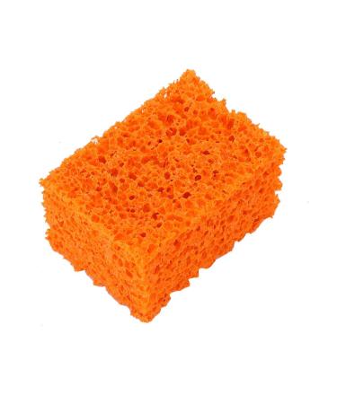 Cryfokt FX ponge de Maquillage pour Cicatrices de Sang pour Effets de Plaie R alistes Effets Sp ciaux de Film D'Halloween et de No l Caoutchouc Orange 1 Paquet (Trou mince)