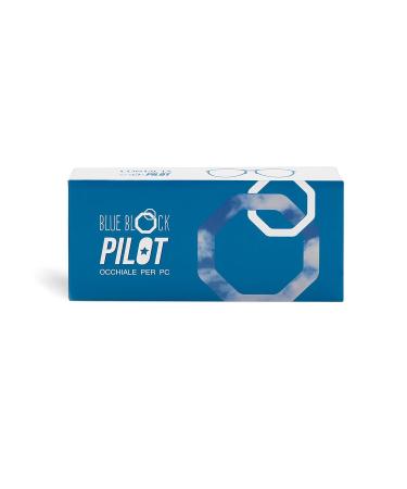 Contacta Blue Block Pilot Computer Glasses - Blue Light Protection for Men & Women with Holder - Neutral Diopters - Gray - Buy Online on GoSupps.com