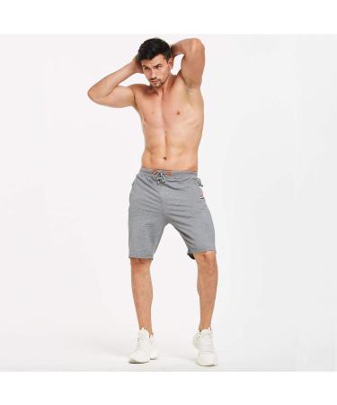 JustSun Men's Black Jogging Shorts with Zipper & Elastic Waist - Lightweight Sports Pants for Comfortable Fitness & Outdoor Activities - Buy Online on GoSupps.com