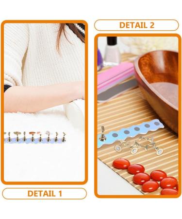 Beavorty 2 Sets Acrylic Nail Stand for Press on Nails Display Fake Nails Holder Nail Tips Stand Fingernail DIY Nail Base for Home Salon Supplies - Buy Online on GoSupps.com