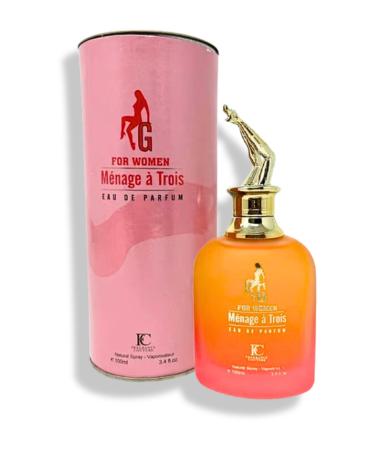 G for Women M nage Trois Eau de Parfum 3.4 Fl. Oz. Chypre Floral fragrance for women.