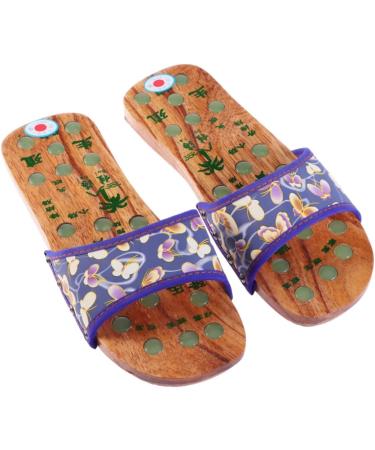 FRCOLOR 2 Pairs of Shoes for Pain Relief Slippers Foot Massager Summer Slippers Women's Slippers Dimensions Summer Slippers for Women Size on Miss Font Wooden Tool - Buy Online on GoSupps.com