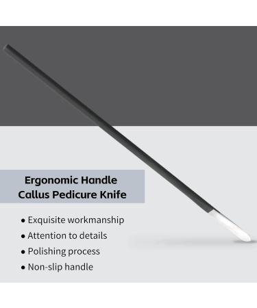 Feet Callus Removers Stainless Steel Pedicure Knife Portable Corn Wart Removal Pedicure Knife Foot Grinder Pedicure Tools for Men Women - Buy Online on GoSupps.com