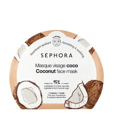 SEPHORA COLLECTION Coconut face mask nourishes and soothes - Buy Online on GoSupps.com