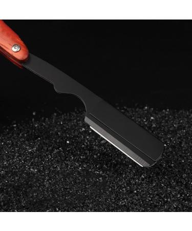 Premium Stainless Steel Men's Razor with Ebony Holder | Minkissy Shaving Accessories - Buy Online on GoSupps.com