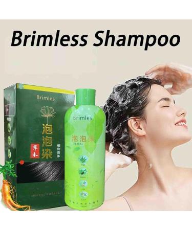  TANOOS Brimless Shampoo Brimnes Shampoo Pure Plant Extract for Hair Color Bubble Dye Plant Bubble Hair Dye Shampoo Soft Nourish Repair - Buy Online on GoSupps.com