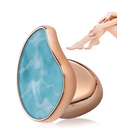 Nano hair remover pain -free hair removal tool crystal hair remover for women and men reusable magical hair remover for every part of the body (gold)