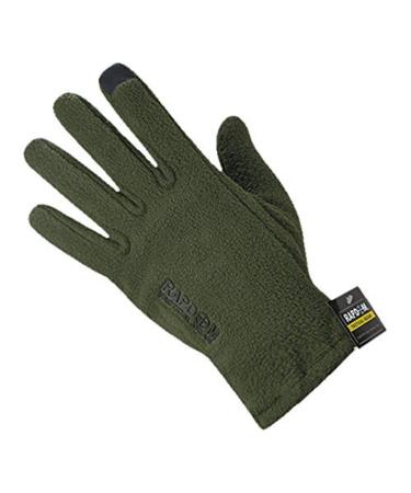 RAPDOM Tactical Polar Fleece Gloves Medium Olive Drab