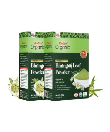 Radico BIO ORGANIC BHRINGRAJ MAKA 100 Natural BIO Organic Vegan Hair Mask 200g