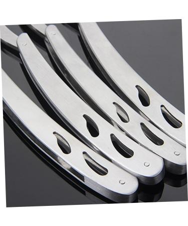 Angoily Vintage Shaver Holder for Men - 2 STK Foldable Razor Stand | Practical Manual Razor Holder for Stylish Grooming - Buy Online on GoSupps.com