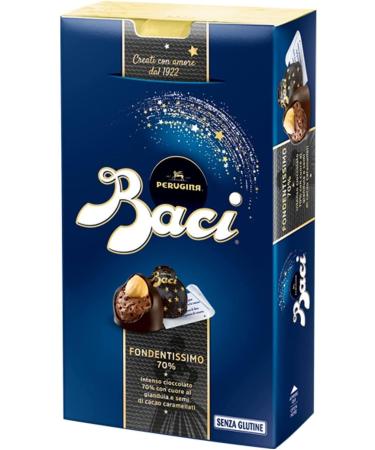  Caiya Shop Baci Perugina FondentiSSIMO 70% Jewel Box 200g Chocolate Fondant Extra - Valentine's Day 2022 - Buy Online on GoSupps.com