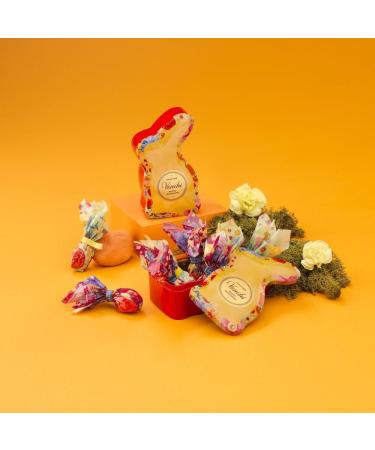  Venchi Venchi - Yellow Easter Bunny Gift Box with Mini Mix of Chocolate Eggs 66g - Gift Idea - Gluten Free - Buy Online on GoSupps.com