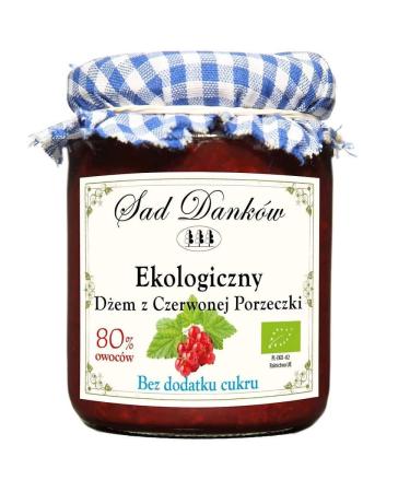 SAD DANK W Organic sugar-free red berry marmalade 260g - SAD DANK W