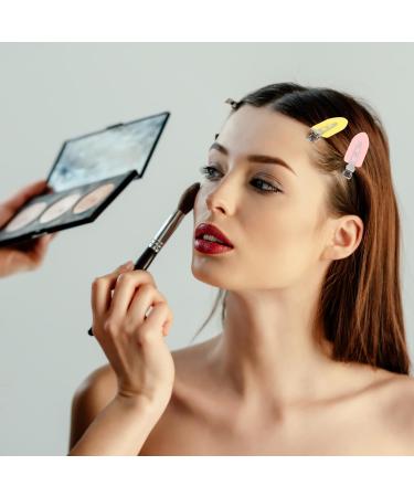 60 Pieces Colorful Seamless Hair Clips for Women & Girls - No Bend Hair Styling Clips in Purple Yellow Pink & Blue - Buy Online on GoSupps.com