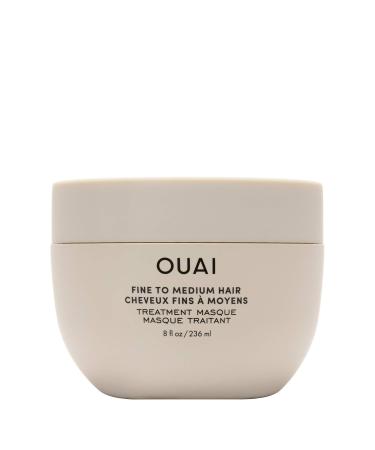 OUAI Treatment Masque. Repair and Restore Hair with the Deeply Moisturizing Hair Masque. Leave Hair Feeling Soft, Smooth and Strong. Free from Parabens and Phthalates, 8 Fl Oz NEW - FINE/MEDIUM