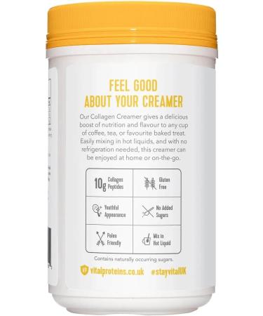 Vital Proteins Collagen Coffee Creamer with MCTs - Vanilla 305g - Buy Online on GoSupps.com