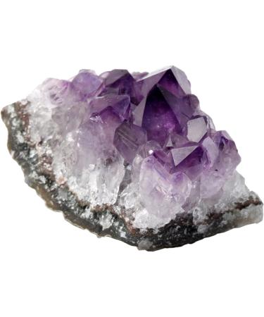 Natural Crystal Rough 1 pc Natural Purple Amethyst Crystal Quartz Cluster geode Sample Home Decoration Random Gemstone Stone - Buy Online on GoSupps.com