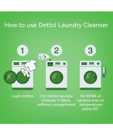 Dettol Antibacterial Laundry Cleanser Lavender 1.5L - Dermatologically Tested - Buy Online on GoSupps.com