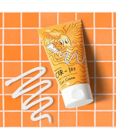 Elizavecca CER-100 Collagen Coating Hair Curl Cream 120ml - Argan Oil Infused Curl-Defining Cream - Buy Online on GoSupps.com