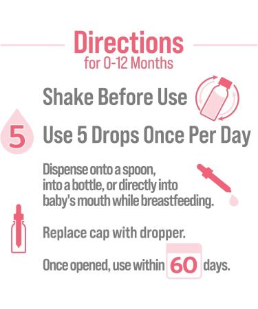 Culturelle Pro Strength Daily Probiotic Capsules Probiotics for Men & Women 60 Count 2 Months + Baby Digestive Calm & Comfort Probiotic (Age 0-12 Mos) Helps Periodic Colic Gas Fussiness 8.5 ml - Buy Online on GoSupps.com