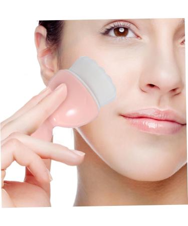 Healeved 1pc Cleansing Brush Portable Facial Brush Face Brush Handheld Facial Brush Practical Facial Brush Makeup Removal Brush Cleaning Facial Brush Face Washing Brush Female Facial Brush - Buy Online on GoSupps.com