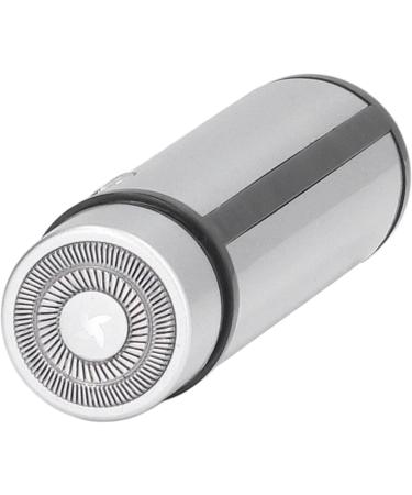 Low Noise Mini Electric Shaver for Men Painless Shaving Premium Compact Driving Shaver ABS and Stainless Steel Mini Electric Shaver (Silver) - Buy Online on GoSupps.com