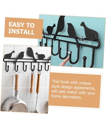 ABOOFAN 7 Coat Rack Keychain Key Fob Hat Hooks Towel Hooks Coat Hook -Mounted Student Wall Mount - Buy Online on GoSupps.com