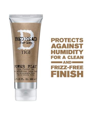 TIGI Bed Head for Men Power Play Firm Finish Gel 6.76 oz - Strong Hold Styling Gel - Buy Online on GoSupps.com