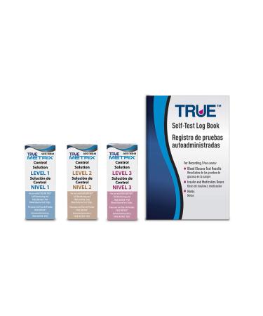 TRUE METRIX® Control Solution Bundle Level 1, Level 2 and Level 3 Solutions + TRUEplus® Log Book - Buy Online on GoSupps.com