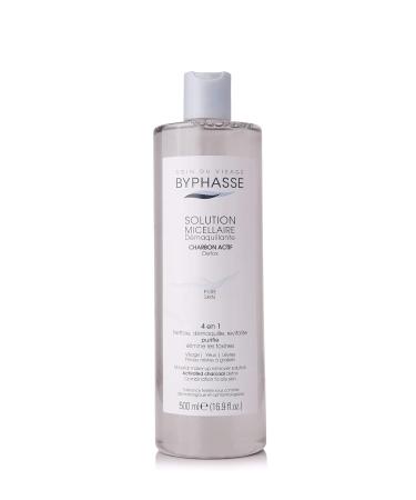 Byphasse Micellar Water with Activated Carbon for Oily Skin - Unisex - 500 ml | International Shipping Available - Buy Online on GoSupps.com