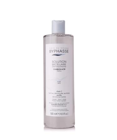 Byphasse - Micellar water with activated carbon unisex to oily skin 500 ml