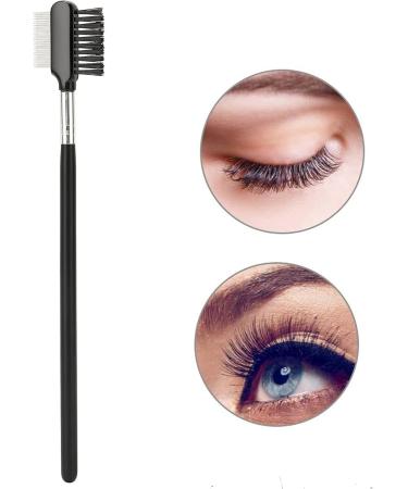 Eyebrow Brush Eyelashes Brush Eyelashes Comb Stainless Steel Makeup Tool Good Craftsmanship for Party - Buy Online on GoSupps.com