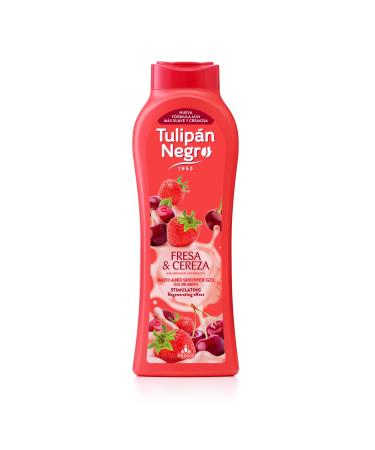 Tulipe noire Gel 600 + 120 ml fraise et cerise - 12ml rouge 720 Millilitres