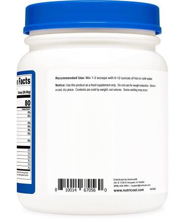Nutricost Chicken Bone Broth Protein Powder (20 Servings) - Chicken Soup Flavor | Gluten Free & Non-GMO - Buy Online on GoSupps.com