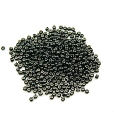 KOCONI 1000 Pcs Nano Rings Silicone Lined 3mm Hair Extension Beads Micro Beads Silicone Lined Nano Beads Silicone Lined Nano Rings #1 Black Nano Silicone 1000 PCS #1 Black - Buy Online on GoSupps.com